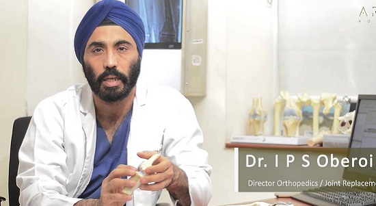 Dr. I.P.S.Oberoi is one of the best knee replacement, hip replacement and arthroscopic surgeon in India specializing in all arthroscopic and joint replaement surgeries. Dr. I P S Oberoi is in the league of some of the best arthroscopic surgeons in India. Dr I P S Oberoi has been trained in all kinds of arthroscopic surgeris like ACL repair, PCL Repair, Meniscus Repair, tennis elbow, Rotator Cuff injury and other sports injury in India and abroad. Dr. I P S Oberoi is currently working as Director of Orthopaedics, Arthroscopy & Joint Replacement Department at JCI accredited Artemis Hospital, Gurgaon, India . For appointment Call +91-9810333738 or email to info@theihc.in